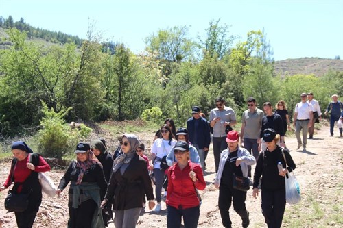 Kaymakamımız Sayın Hatice Gamze KURAN 13.sü Düzenlenen “Bahar Yürüyüşü” Etkinliğine Katıldı